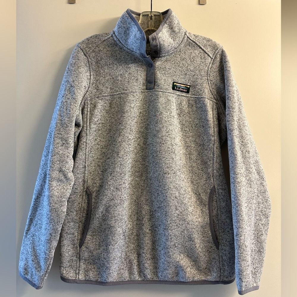 Women's L.L.Bean Sweater Fleece Pullover - Size M